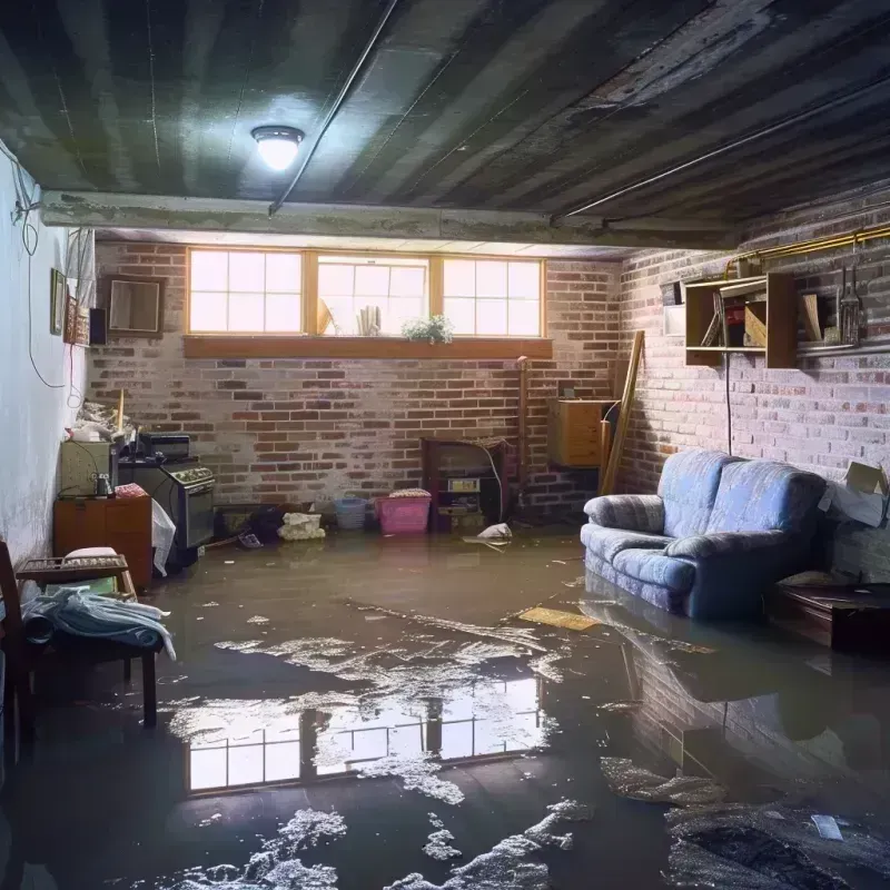 Flooded Basement Cleanup in Marshall, NC